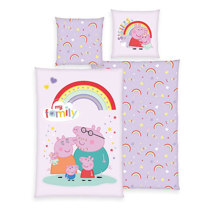 Peppa Pig bed linen Ver. 2 135 x 200 cm