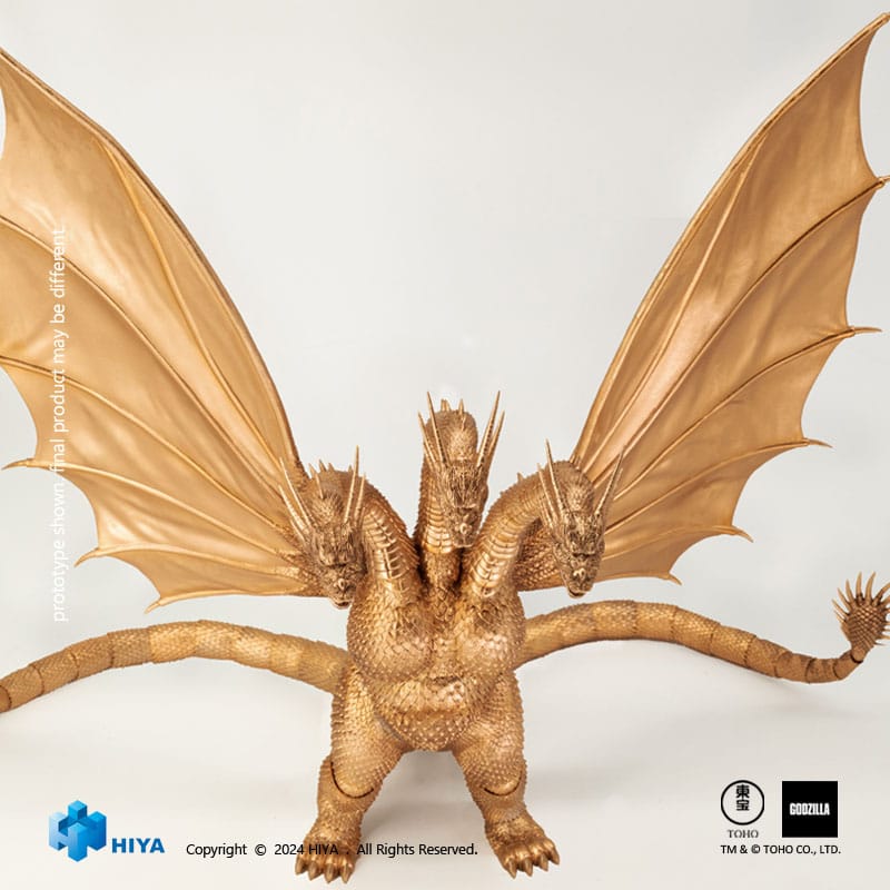 Godzilla Exquisite Basic Action Figure Godzilla vs King Ghidorah King Ghidorah 25 cm