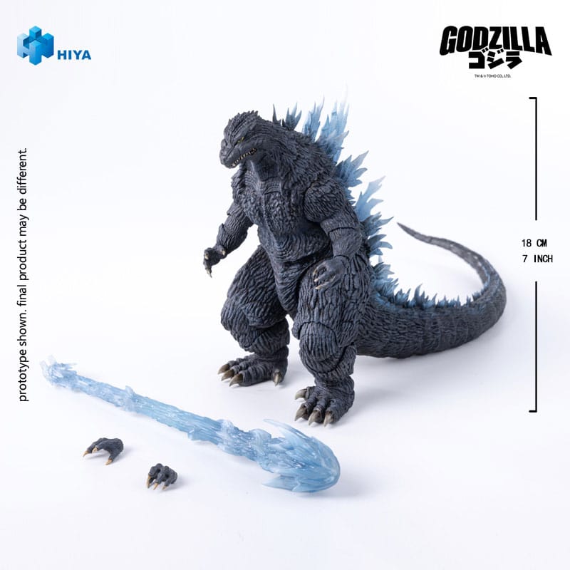 Godzilla Against Mechagodzilla (2002) Exquisite Basic Action Figure Heat Ray Godzilla 18 cm