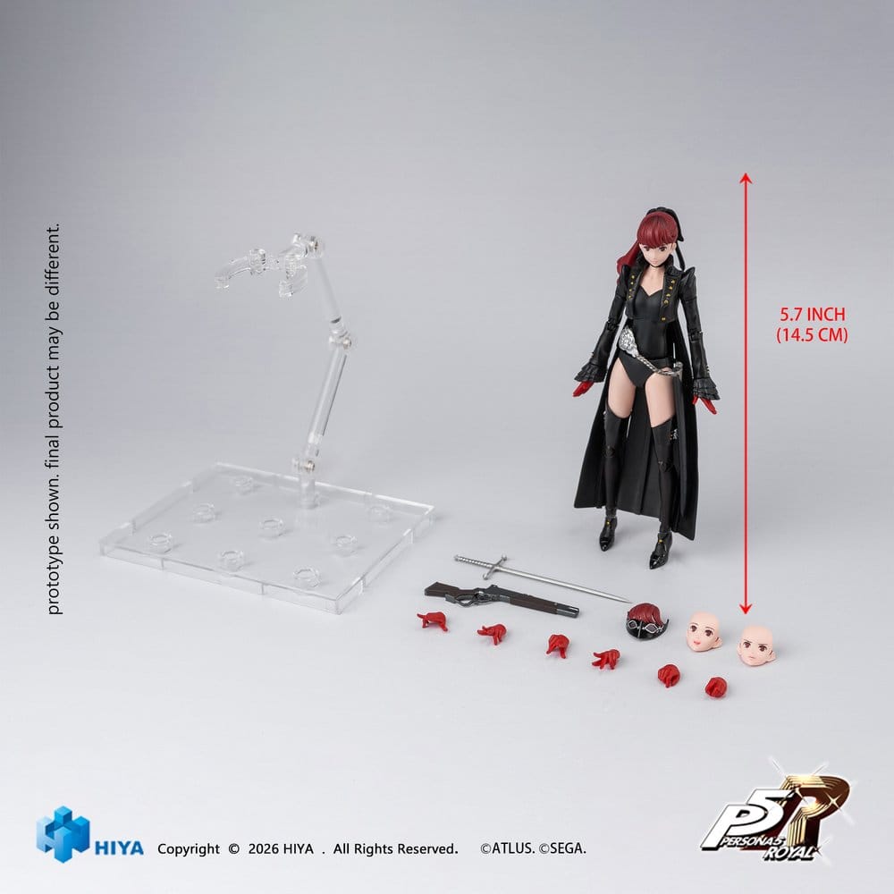 Persona 5 Royal Exquisite Basic Series  Actionfigur 1/12 Violet 15 cm