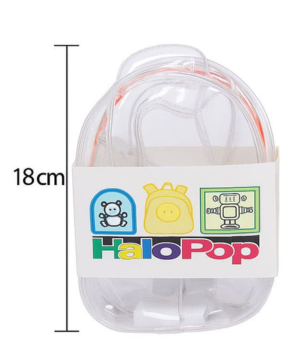 HaloPop Crystal Clear Display Bag LED Glow Lighting (Pink) 18 cm Assortment (6)