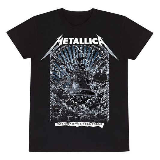 Metallica T-Shirt For Whom The Bells Toll Black Size XL T-shirts