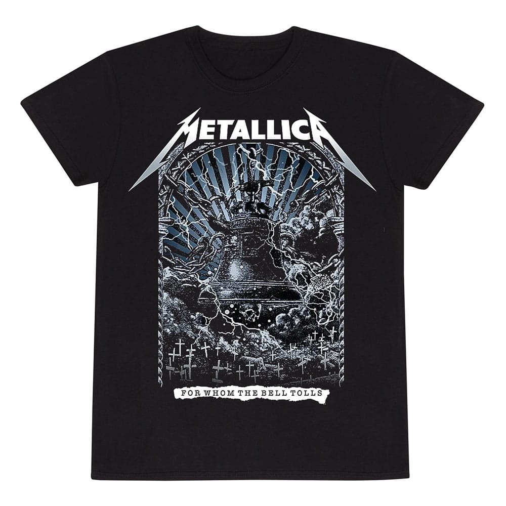 Metallica T-Shirt For Whom The Bells Toll Black Size M T-shirts