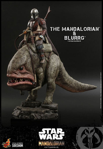 Star Wars The Mandalorian Action Figure 2-Pack 1/6 The Mandalorian & Blurrg 37 cm