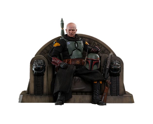 Star Wars: The Mandalorian Action Figure 1/6 Boba Fett Repaint Armor and Throne Special Edition 30 cm Action figures