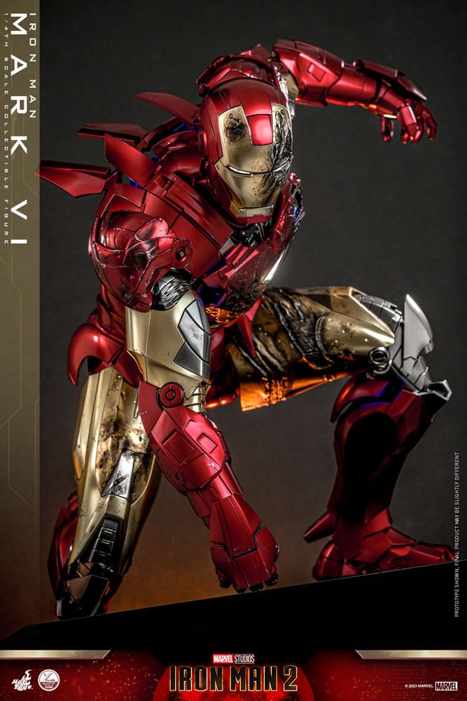 Iron Man 2 Action Figure 1/4 Iron Man Mark VI 48 cm Action figures