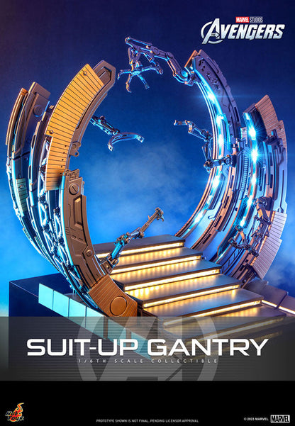 Marvel's The Avengers Accessories Collection Series Iron Man Suit-Up Gantry