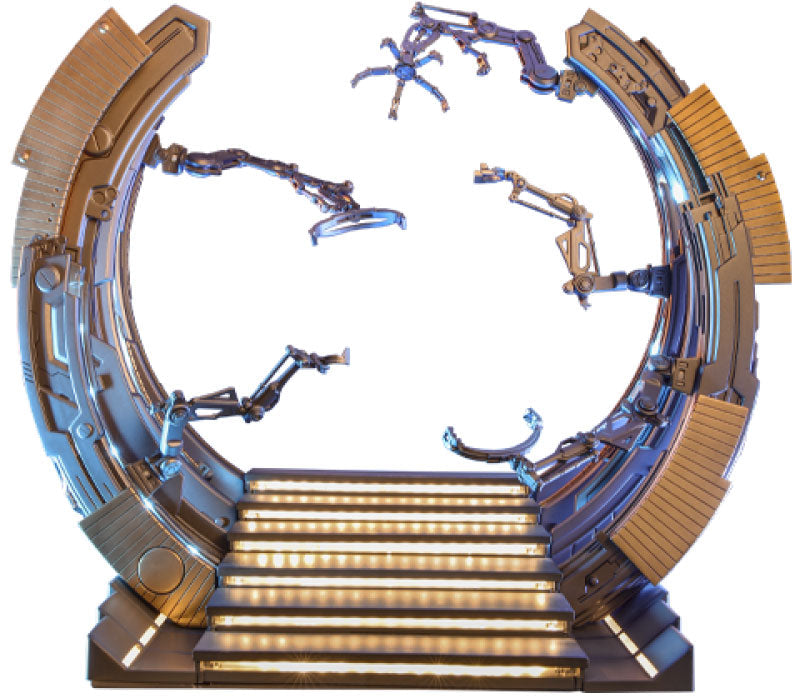 Marvel’s The Avengers Accessories Collection Series Iron Man Suit-Up Gantry Action figures