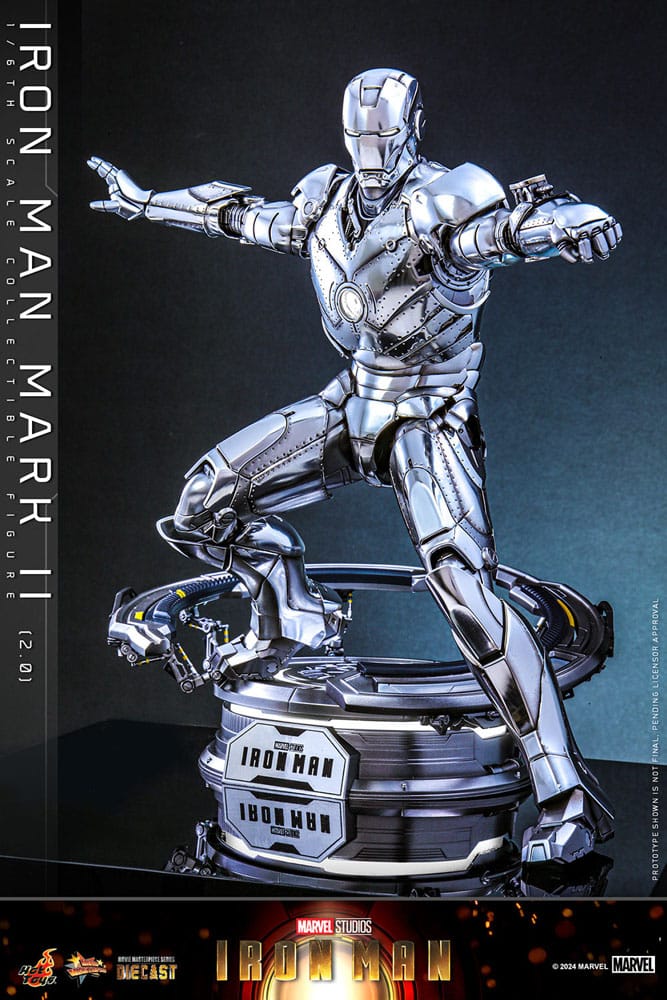 Iron Man Action Figure 1/6 Iron Man Mark II (2.0) 33 cm