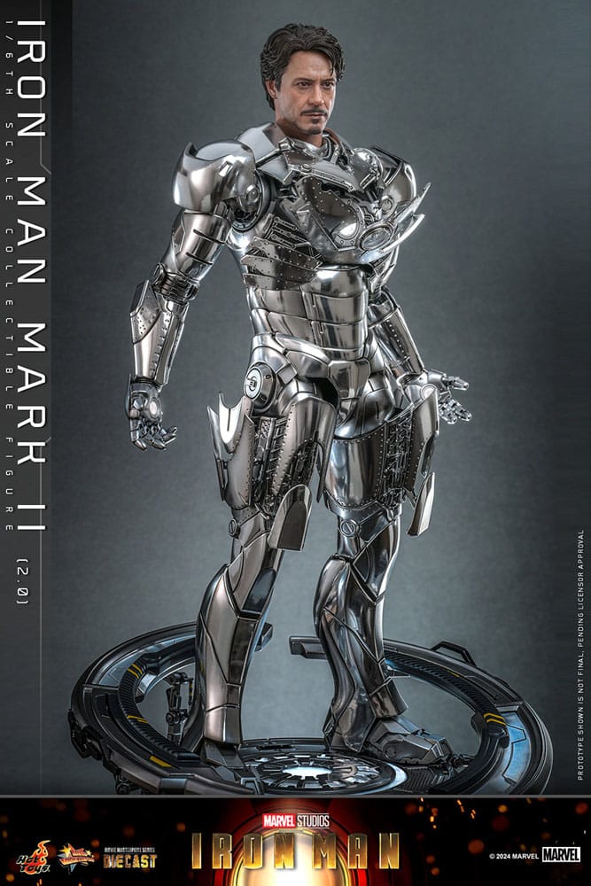 Iron Man Action Figure 1/6 Iron Man Mark II (2.0) 33 cm Action figures 30 cm