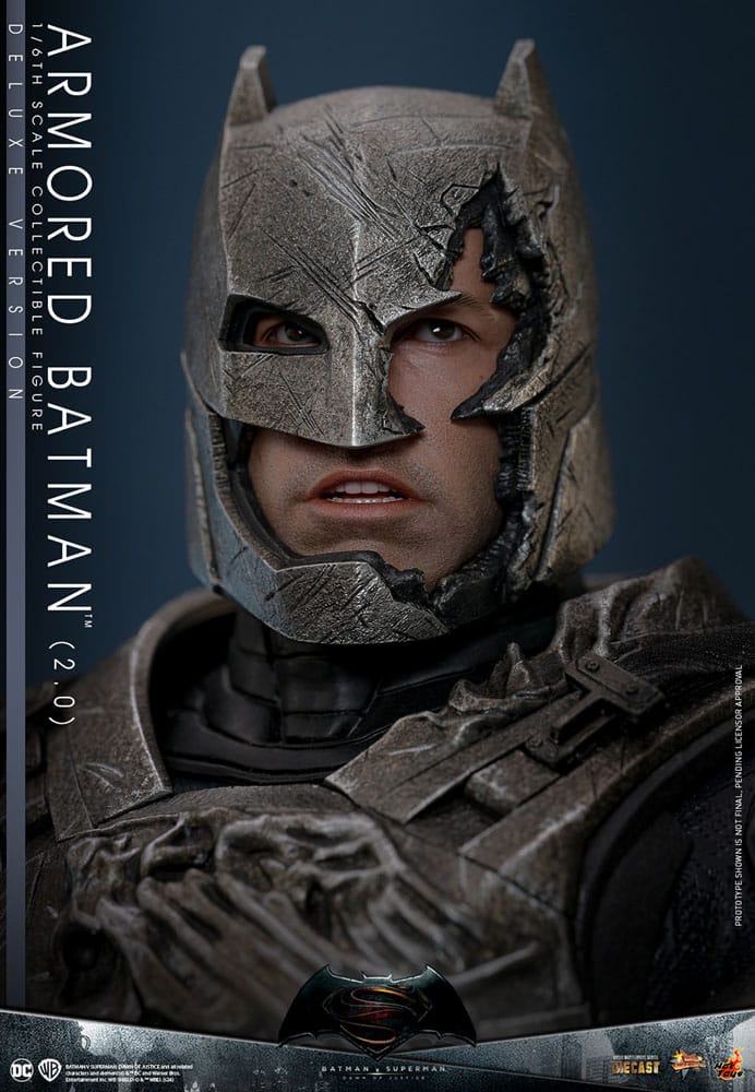 Batman v Superman: Dawn of Justice Movie Masterpiece Action Figure 1/6 Armored Batman 2.0 (Deluxe Version) 33 cm