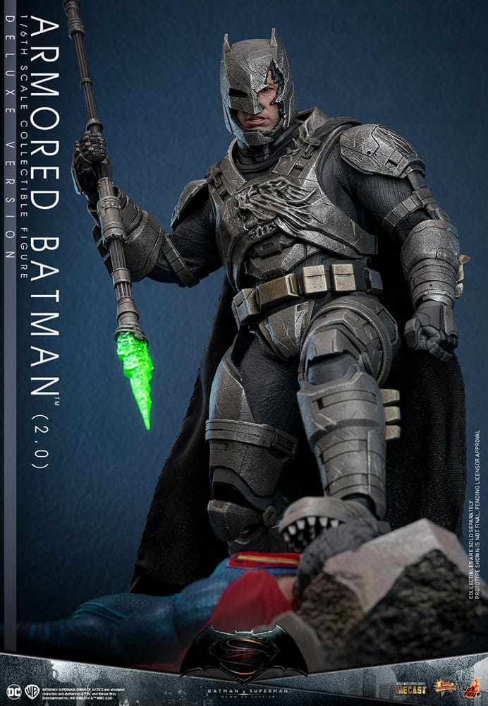 Batman v Superman: Dawn of Justice Movie Masterpiece Action Figure 1/6 Armored Batman 2.0 (Deluxe Version) 33 cm