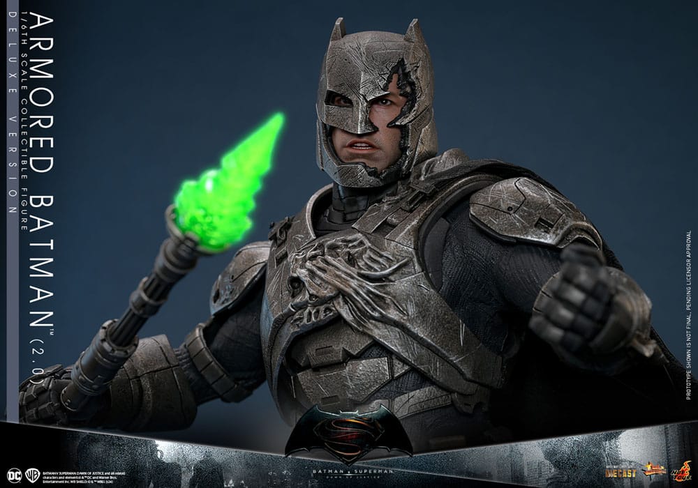 Batman v Superman: Dawn of Justice Movie Masterpiece Action Figure 1/6 Armored Batman 2.0 (Deluxe Version) 33 cm