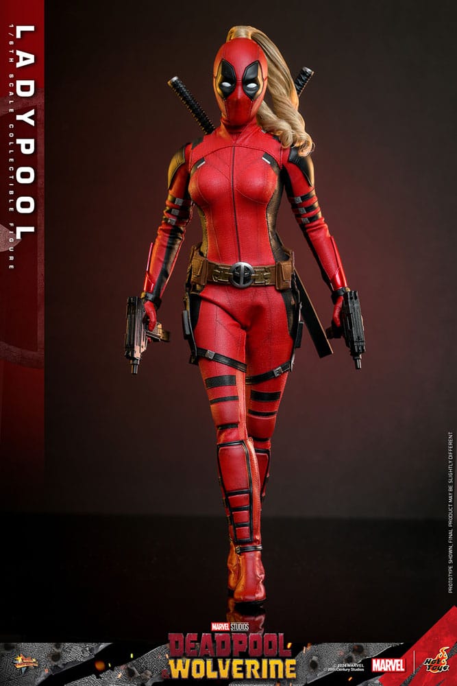Deadpool & Wolverine Movie Masterpiece Action Figure 1/6 Ladypool 30 cm Action figures