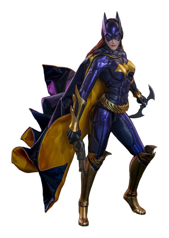 Batman Arkham Knight Videogame Masterpiece Action Figure 1/6 Batgirl (Purple and Gold Version) Exclusive 30 cm Action