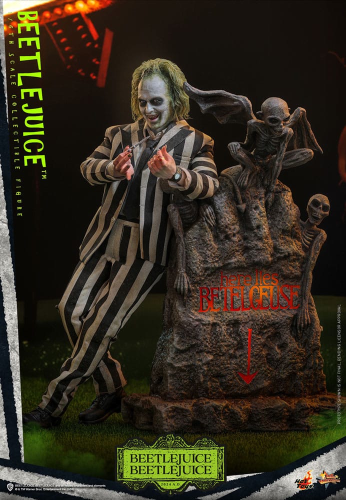 Beetlejuice Beetlejuice Movie Masterpiece Action Figure 1/6 Beetlejuice 30 cm Action figures