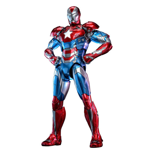 Marvel Comic Diecast Masterpiece Action Figure 1/6 Iron Patriot Hot Toys Exclusive 32 cm Action figures