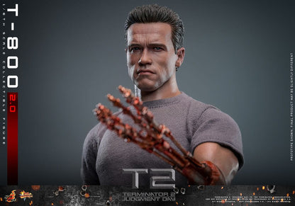 Terminator 2 Movie Masterpiece Action Figure 1/6 T-800 2.0 32 cm