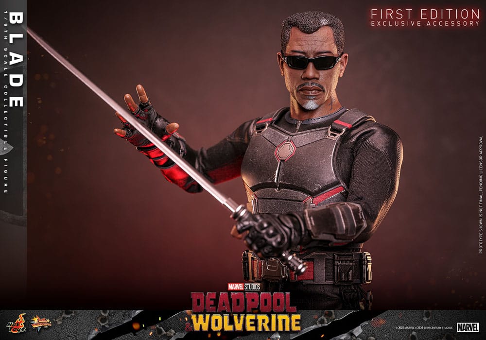 Deadpool & Wolverine Movie Masterpiece Action Figure 1/6 Blade 30 cm