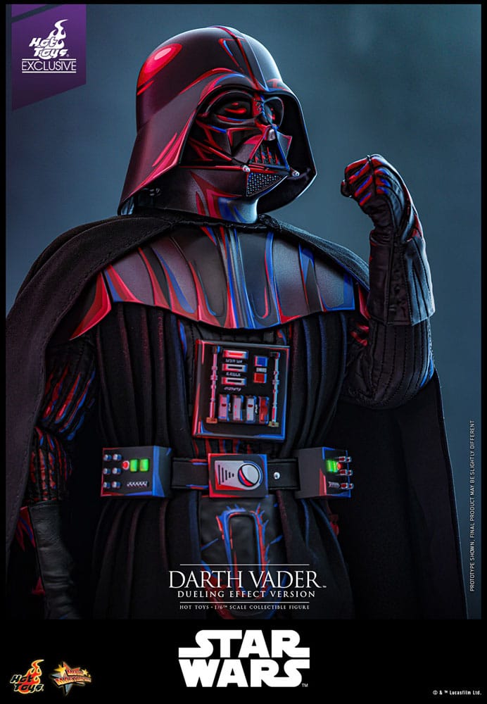 Star Wars Movie Masterpiece Action Figure 1/6 Darth Vader (Dueling Effect Version) Hot Toys Exclusive 35 cm