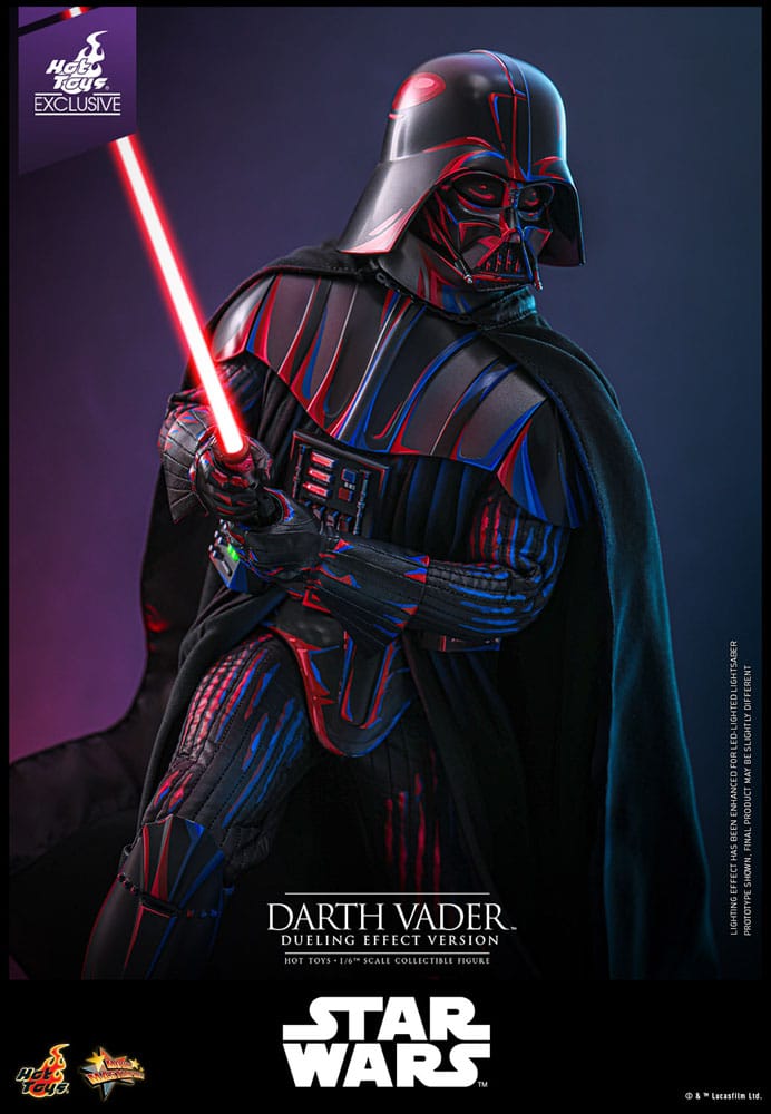 Star Wars Movie Masterpiece Action Figure 1/6 Darth Vader (Dueling Effect Version) Hot Toys Exclusive 35 cm