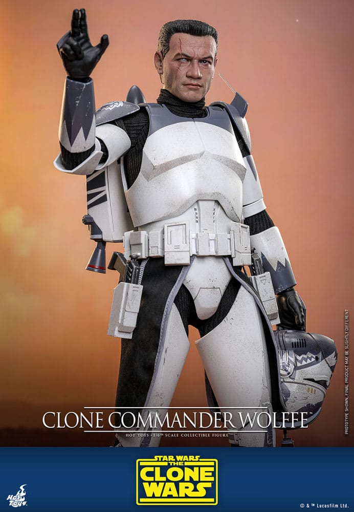 Star Wars: The Clone Wars Action Figure 1/6 Clone Commander Wolffe 30 cm Action figures
