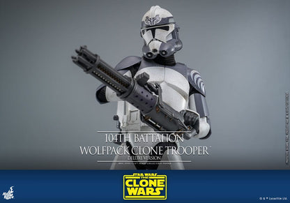 Star Wars The Clone Wars Action Figure 1/6 104th Battalion Wolfpack Clone Trooper Deluxe Version 30 cm Action figures