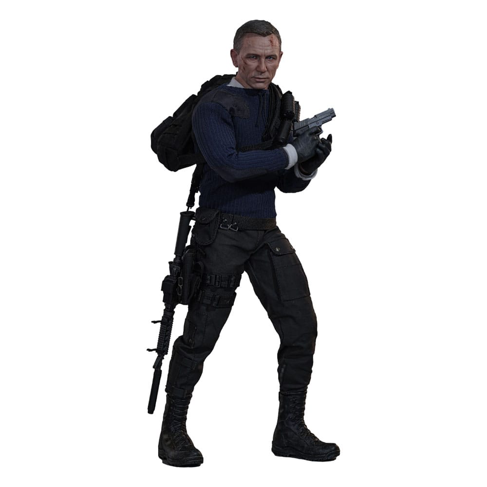 No Time To Die Movie Masterpiece Action Figure 1/6 James Bond (Commando Outfit) Hot Toys Exclusive 30 cm