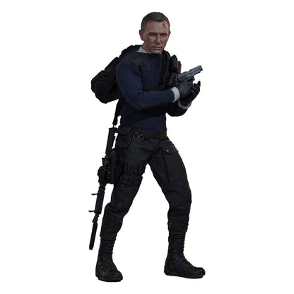 No Time To Die Movie Masterpiece Action Figure 1/6 James Bond (Commando Outfit) Hot Toys Exclusive 30 cm