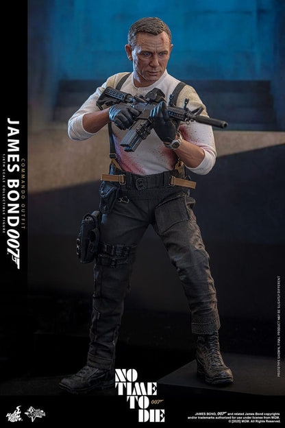 No Time To Die Movie Masterpiece Action Figure 1/6 James Bond (Commando Outfit) Hot Toys Exclusive 30 cm