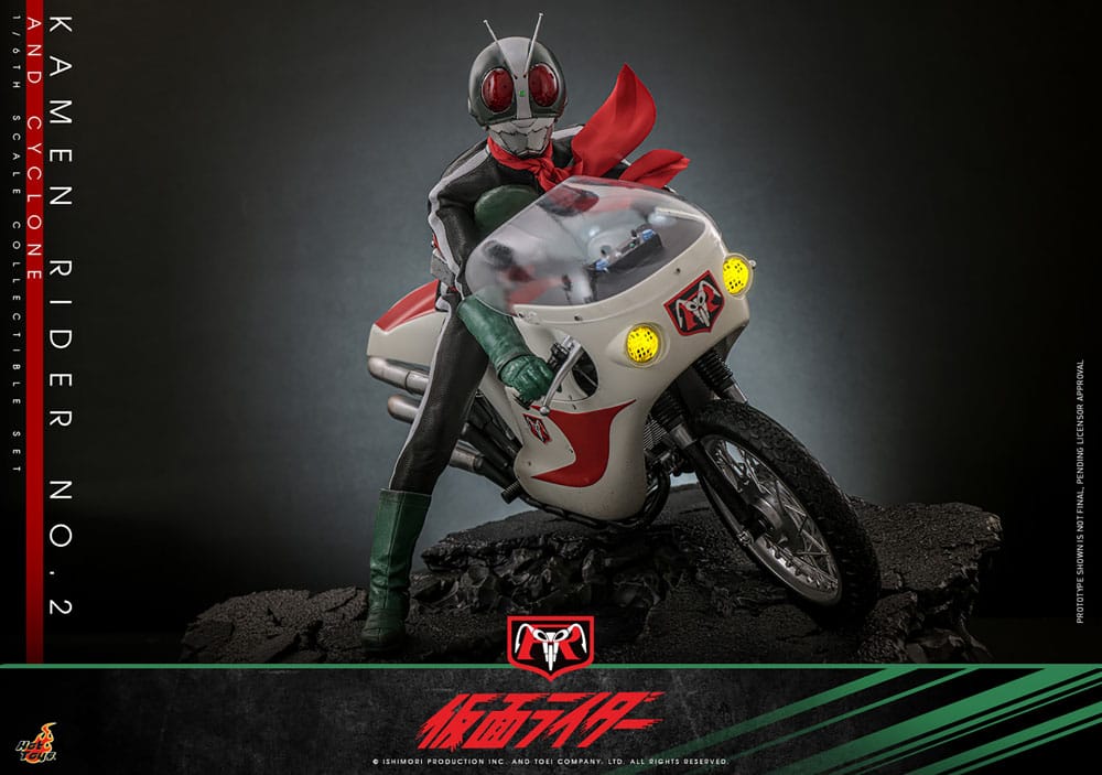 Kamen Rider 1/6 Kamen Rider No. 2 and Cylone 30 cm
