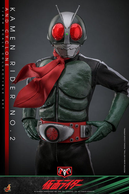 Kamen Rider 1/6 Kamen Rider No. 2 and Cylone 30 cm Action figures