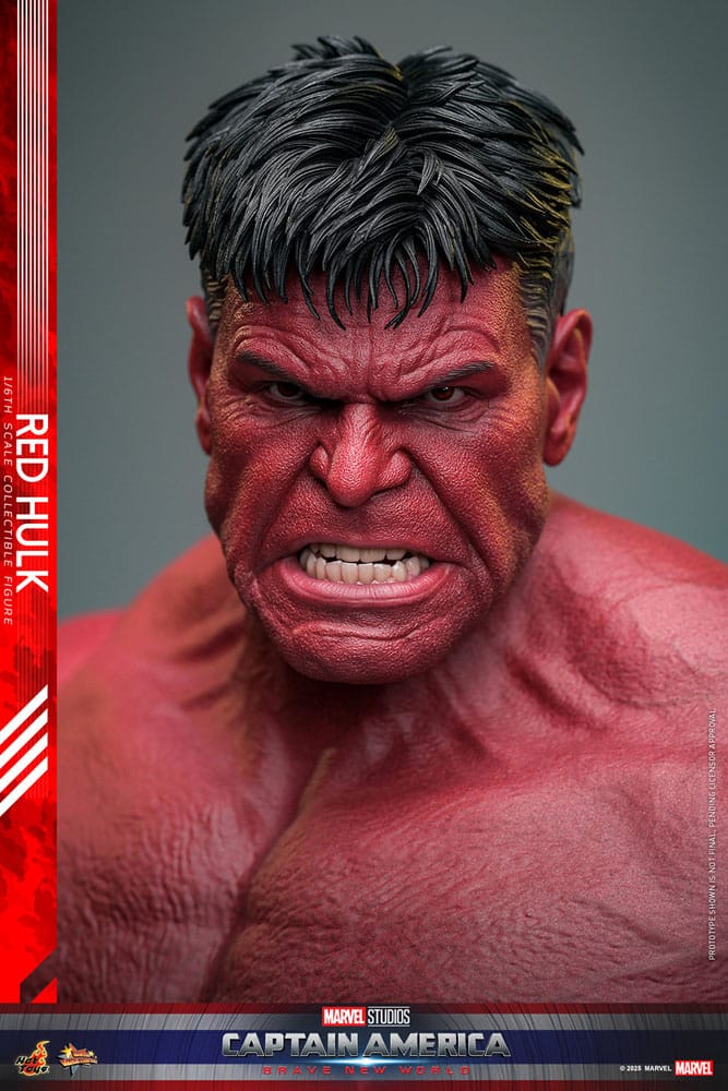Captain America: Brave New World Movie Masterpiece Action Figure 1/6 Red Hulk 47 cm