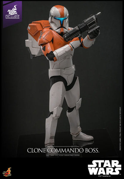 Star Wars: The Clone Wars Action Figure 1/6 Clone Commando Boss Hot Toys Exclusive 30 cm