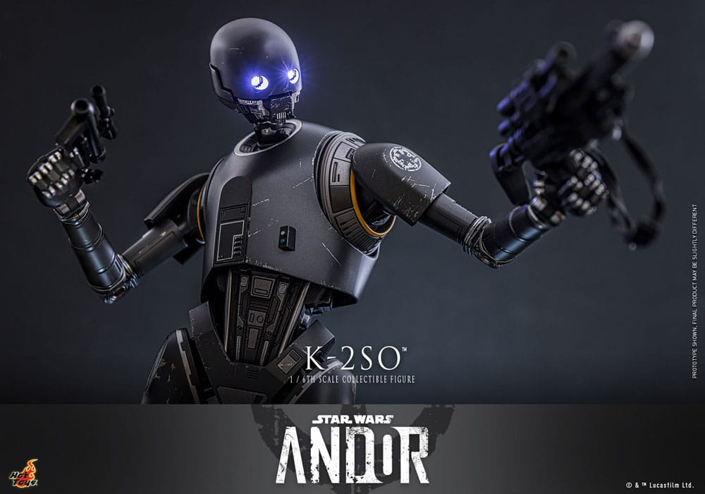Star Wars: Andor Action Figure 1/6 K-2SO 36 cm