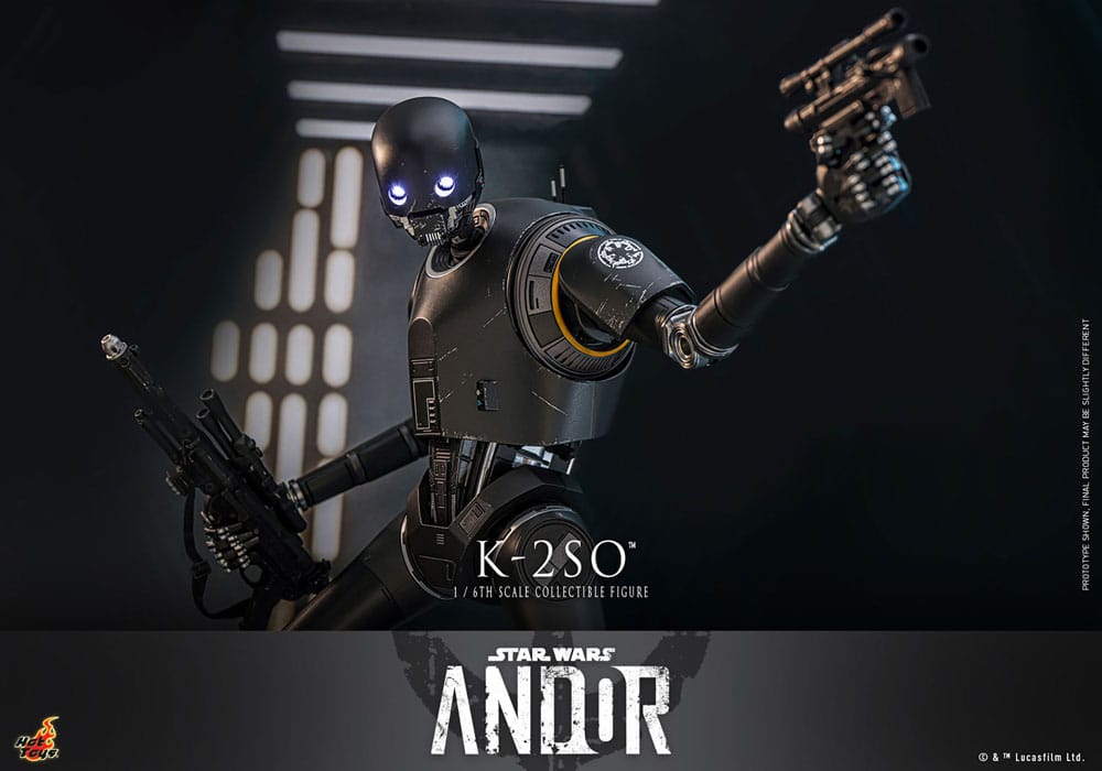 Star Wars: Andor Action Figure 1/6 K-2SO 36 cm