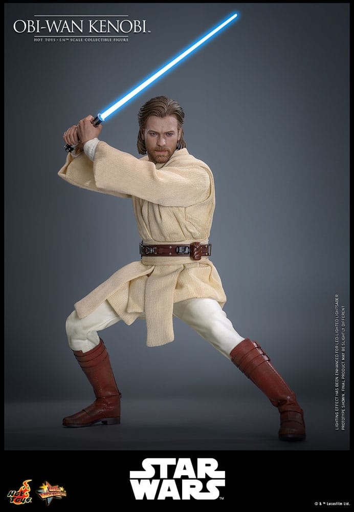 Star Wars: Episode II - Attack of the Clones Action Figure 1/6 Obi-Wan Kenobi 31 cm