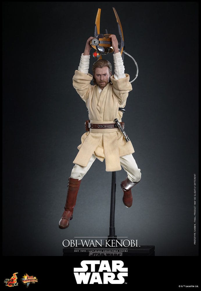 Star Wars: Episode II - Attack of the Clones Action Figure 1/6 Obi-Wan Kenobi 31 cm