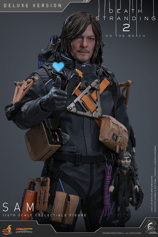 Death Stranding 2: On the Beach Videogame Masterpiece Action Figure 1/6 Sam (Deluxe Version) 31 cm Action figures