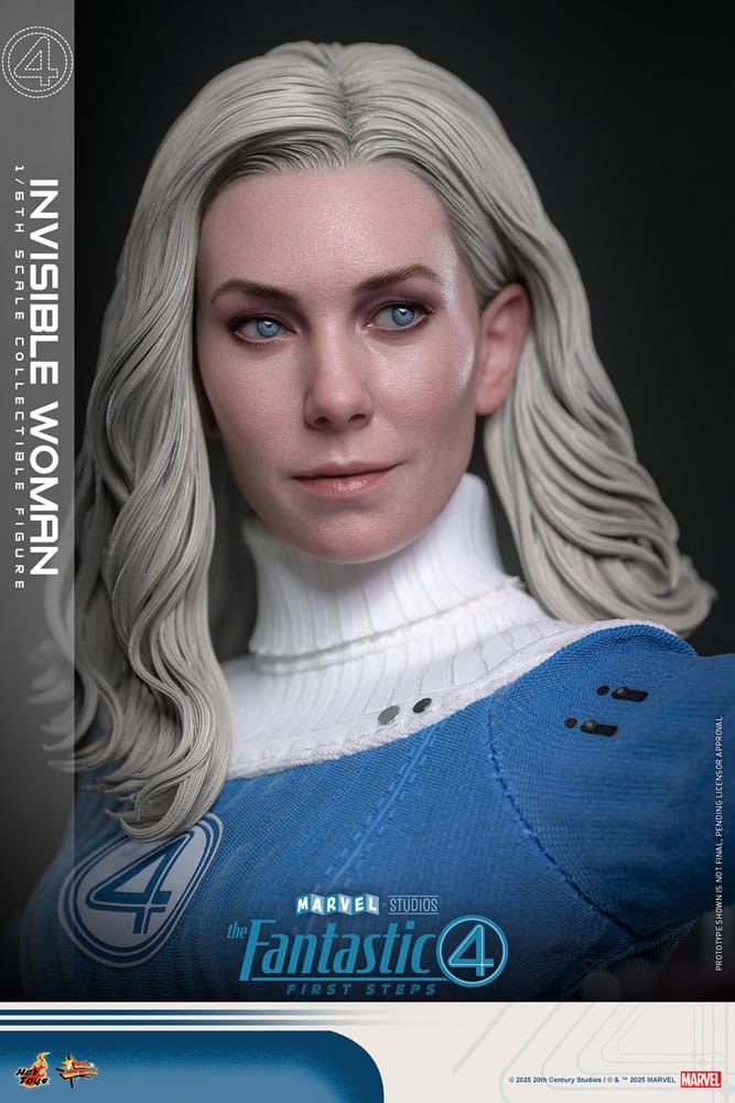 The Fantastic Four: First Steps Movie Masterpiece Action Figure 1/6 Invisible Woman 28 cm
