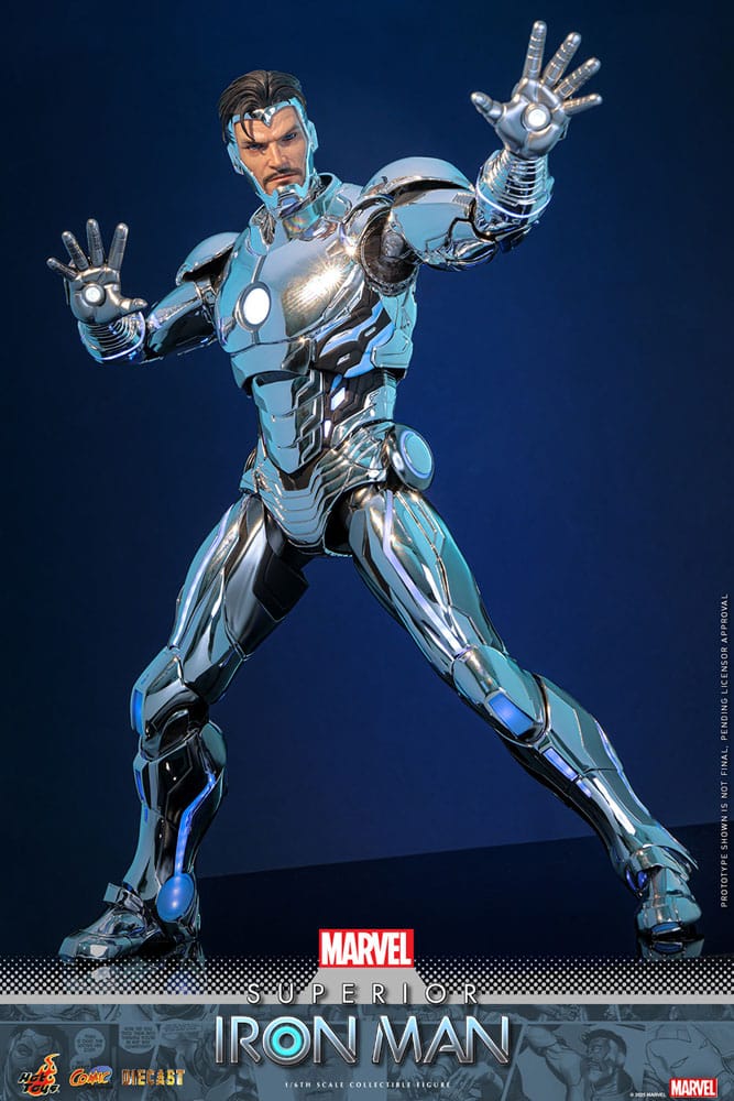 Marvel Comic Diecast Masterpiece Action Figure 1/6 Superior Iron Man 32 cm