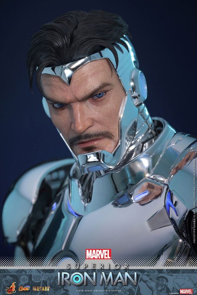 Marvel Comic Diecast Masterpiece Action Figure 1/6 Superior Iron Man 32 cm Action figures