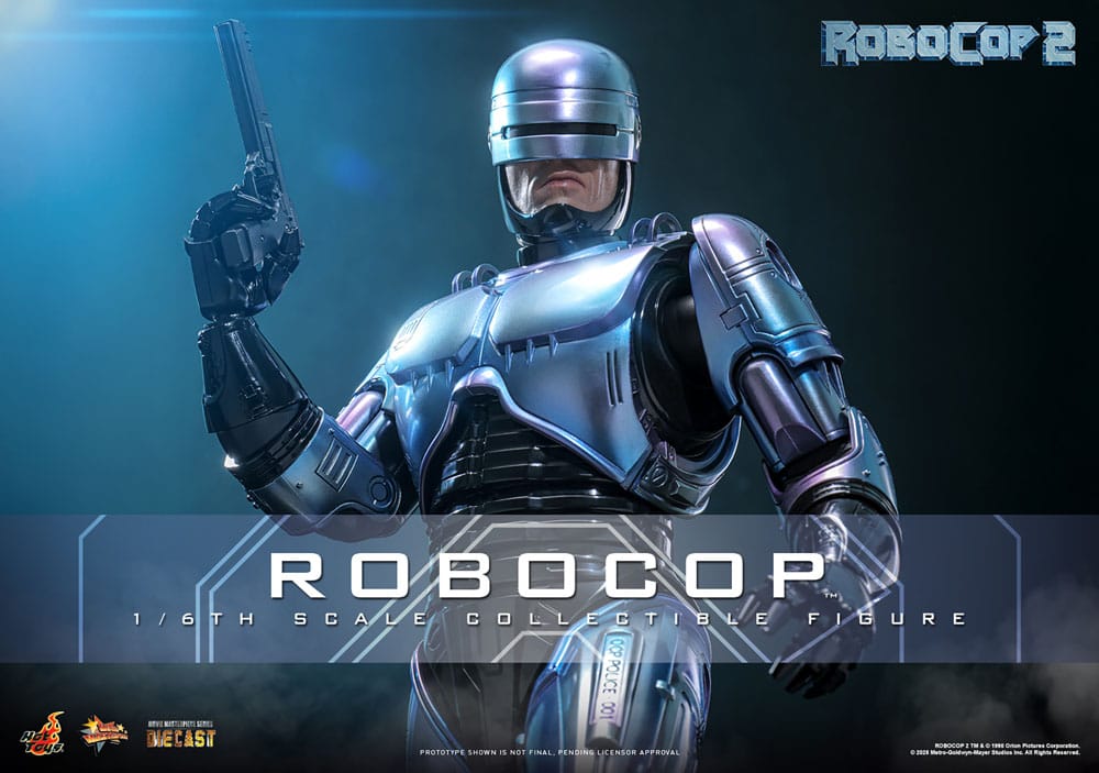 RoboCop 2 Movie Masterpiece Diecast Action Figure 1/6 RoboCop 30 cm