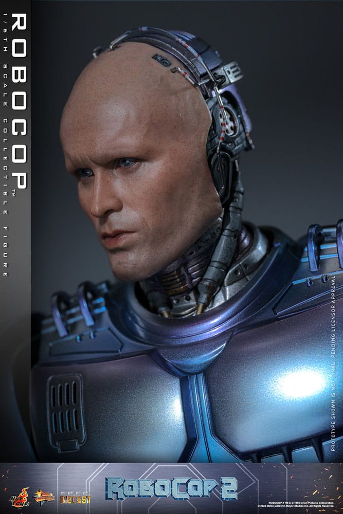 RoboCop 2 Movie Masterpiece Diecast Action Figure 1/6 RoboCop 30 cm Action figures 30cm