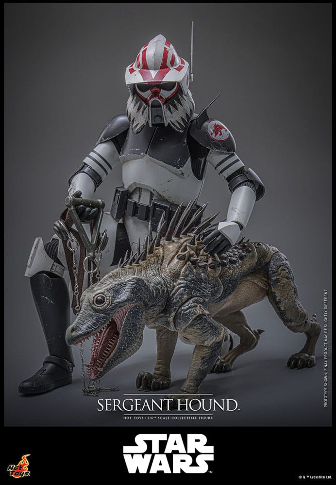 Star Wars: The Clone Wars Action Figure 1/6 Sergeant Hound 30 cm Action figures