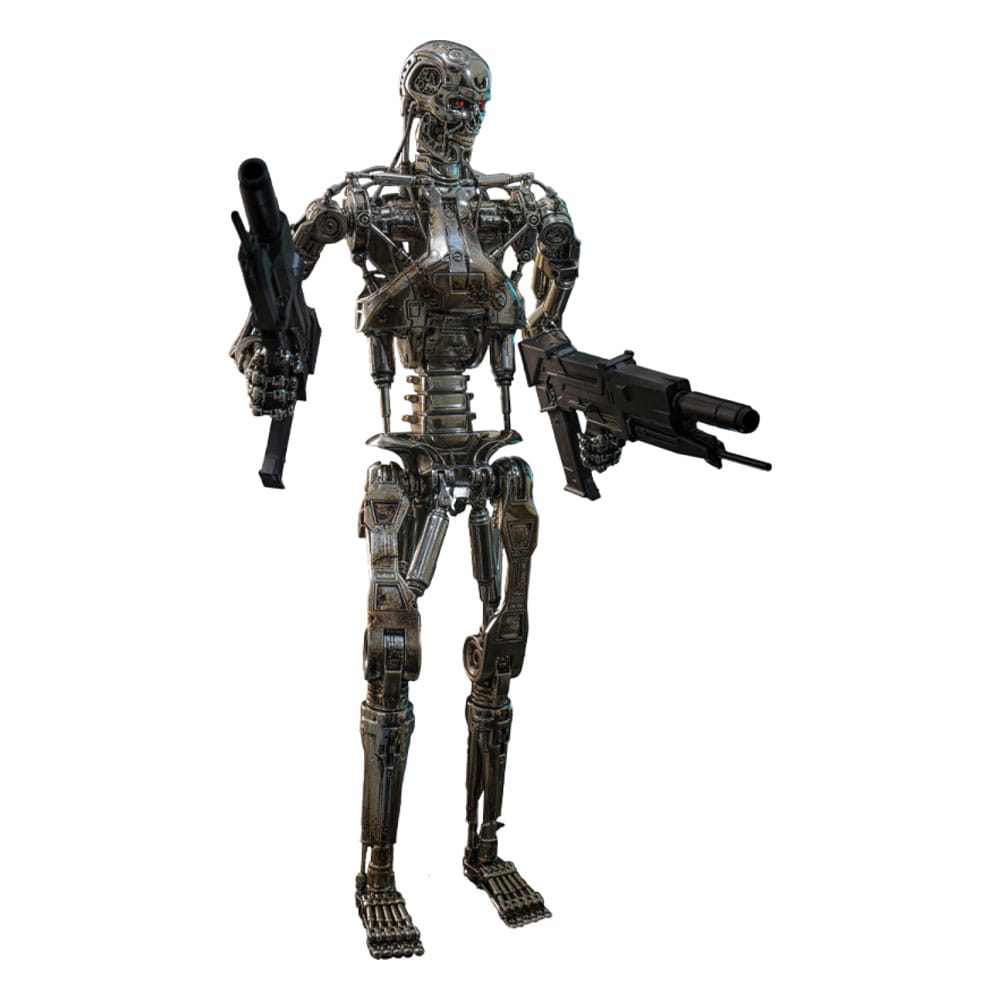 Terminator 2: Judgment Day Movie Masterpiece Die-cast Action Figure 1/6 Endoskeleton (Battle Damaged Version) 31 cm