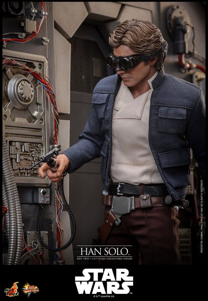 Star Wars Episode V Movie Masterpiece Action Figure 1/6 Han Solo 31 cm