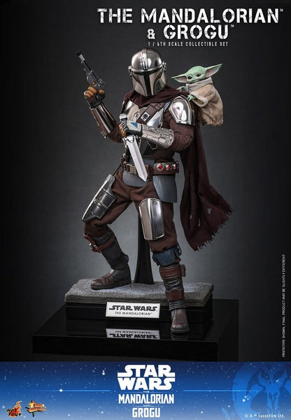 Star Wars: The Mandalorian & Grogu Movie Masterpiece Action Figure 1/6 The Mandalorian and Grogu 31 cm