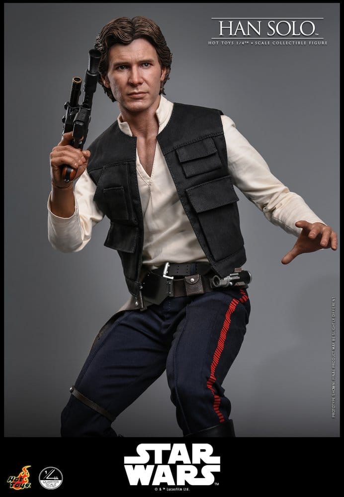Star Wars Episode IV Action Figure 1/4 Han Solo 46  cm