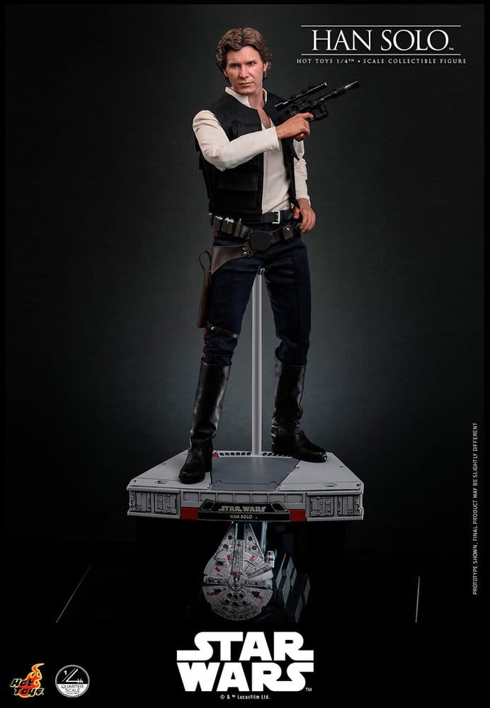 Star Wars Episode IV Action Figure 1/4 Han Solo 46  cm